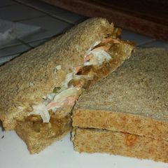 A picture of Fried Onion Sandwich..