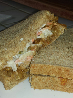 A picture of Fried Onion Sandwich..