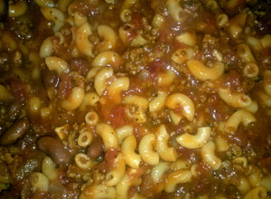 A picture of American Goulash.