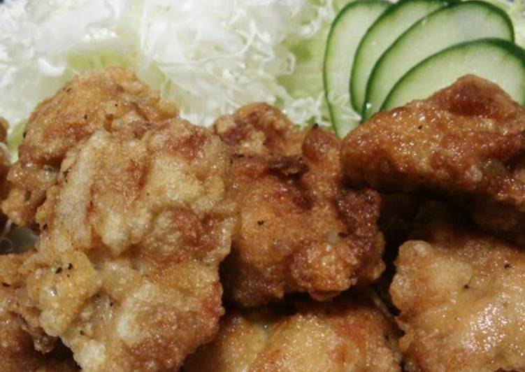 Recipe of Quick Fried Chicken Karaage Just Like The Ramen Shop&#39;s