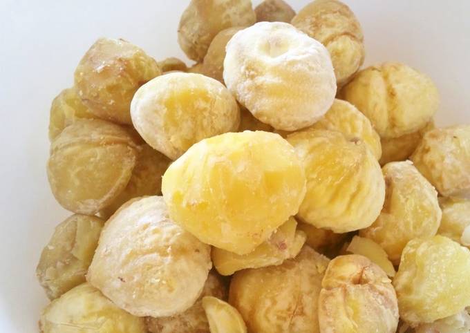 Steps to Make Eric Ripert Store Fresh Chestnuts &amp; Solve the Tricky Question of Peeling Them