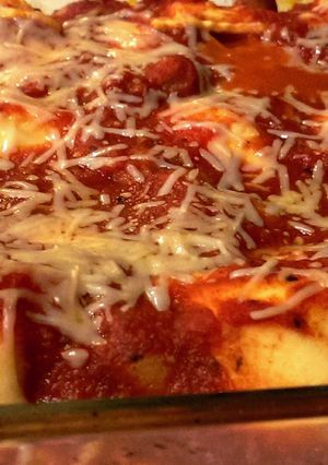 A picture of Easy Ravioli Bake.