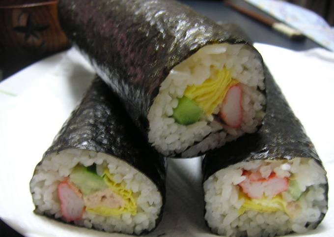 Salad Sushi Rolls - Great for Festive Occasions