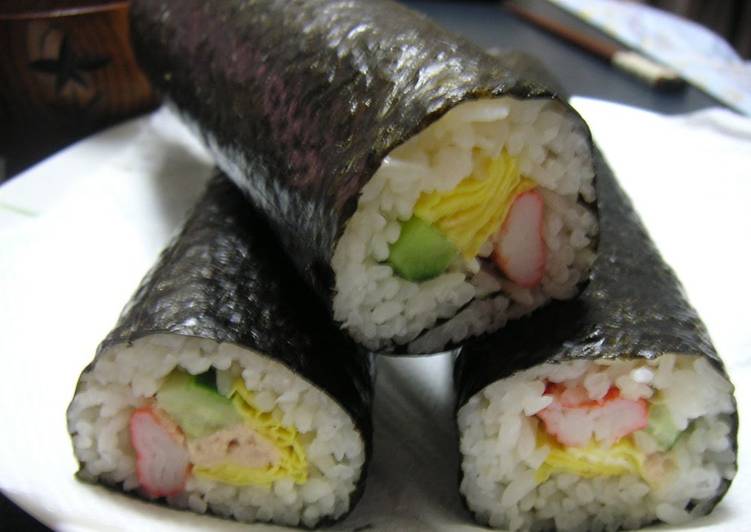 Salad Sushi Rolls - Great for Festive Occasions