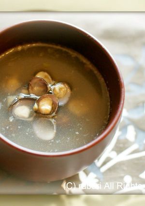 A picture of Shijimi Clam Soup for Hangover Prevention.