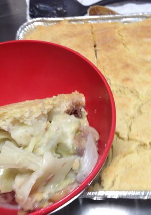 A picture of Country Cabbage Bake.