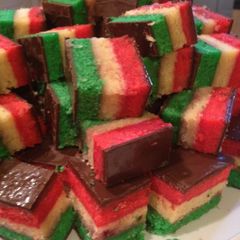 A picture of Rainbow Cookies.
