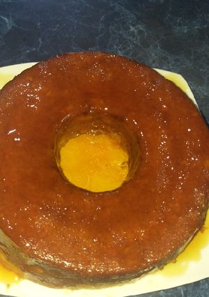 Una foto de Budín de pan