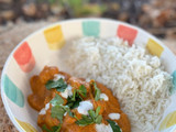 Butter chicken estilo indio
