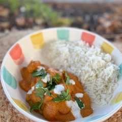 Butter chicken estilo indio-レシピのメイン写真
