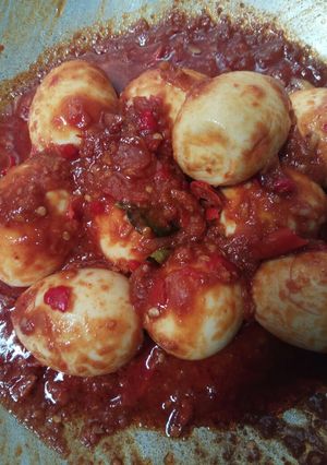 Foto resep Telur bumbu Bali