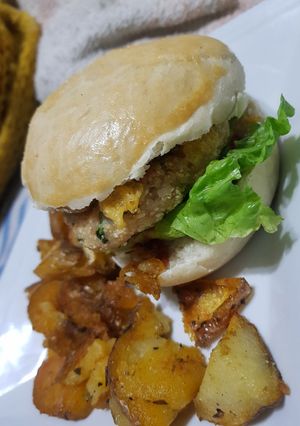 Una foto de Pan para hamburguesas FÁCIL Y RÁPIDO