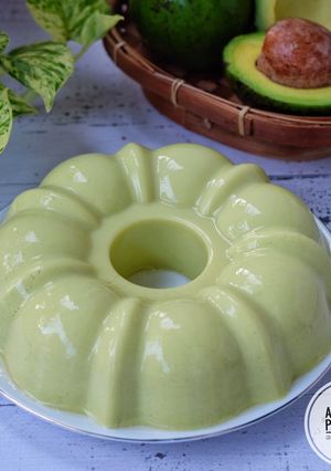 Foto resep Avocado Pudding aka Puding Alpukat