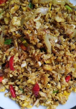 Foto resep Orak arik pindang/cue telur