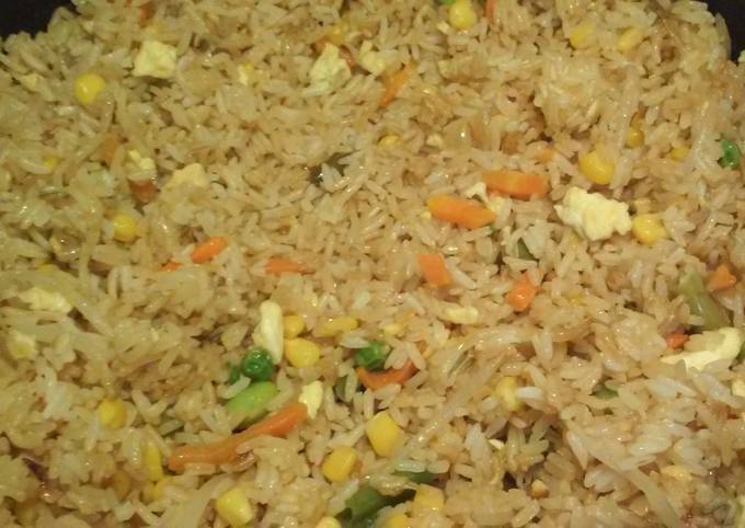 Recipe of Perfect Delicious Hibachi Style Fried Rice