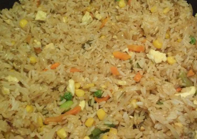 Steps to Prepare Homemade Delicious Hibachi Style Fried Rice
