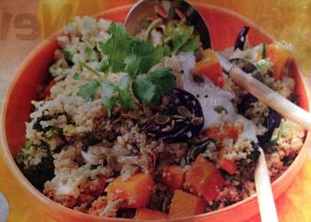 How To Cooking Recipe Dukkahroasted Veggie Quinoa Salad Most Delicious How To Cooking Recipe Dukkahroasted Veggie Quinoa Salad Most Delicious