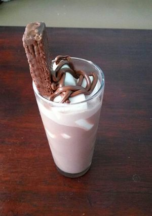Foto resep Milkshake coklat nutella