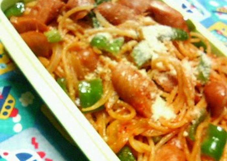 For Bentos: Easy and Flavorful Spaghetti Napolitan
