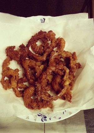 A picture of Easy Onion Rings!.