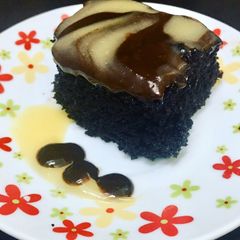 A picture of Chocolate sheet cake.