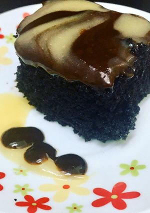 A picture of Chocolate sheet cake.