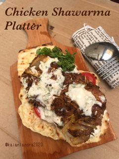 Foto resep Chicken Shawarma Platter
