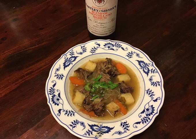 California Farm Clear Oxtail Soup