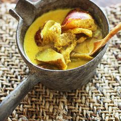 Easy Soy Milk Curry Soup A picture of Easy Soy Milk Curry Soup.