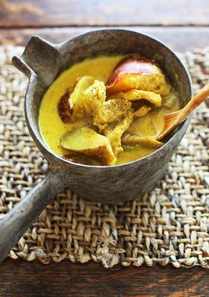A picture of Easy Soy Milk Curry Soup.