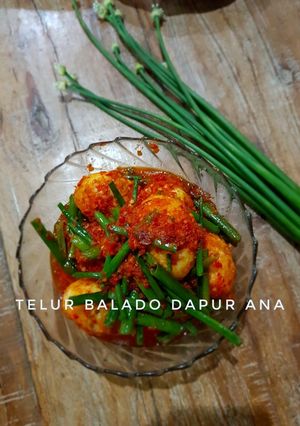 Foto resep Balado telur dan tombak