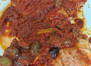 Foto di Braciola di maiale al pomodoro