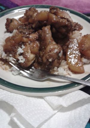 A picture of Honey Garlic Chicken Wings.