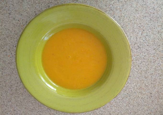 Recipe of Quick Carrot ginger soup