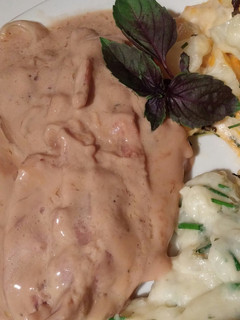 A picture of Baked Hamburger Steak.