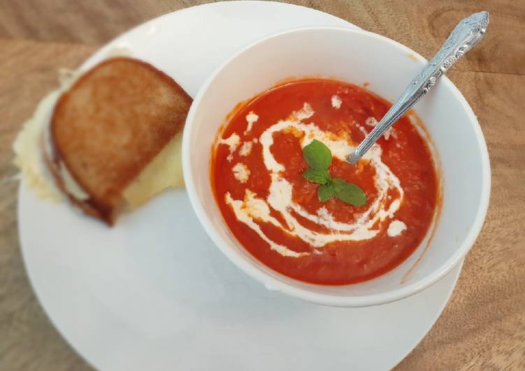 Recipe of Ultimate Tomato Basil Soup