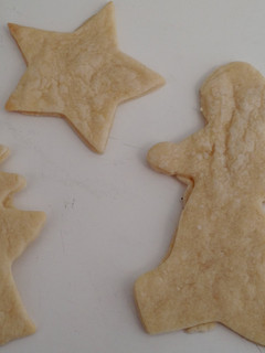 A picture of Christmas Cutout Cookies.