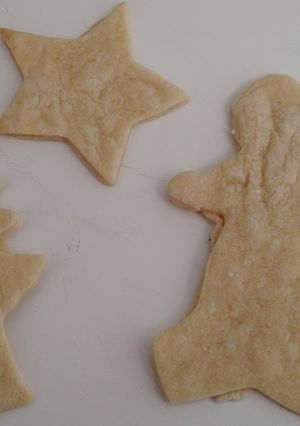 A picture of Christmas Cutout Cookies.