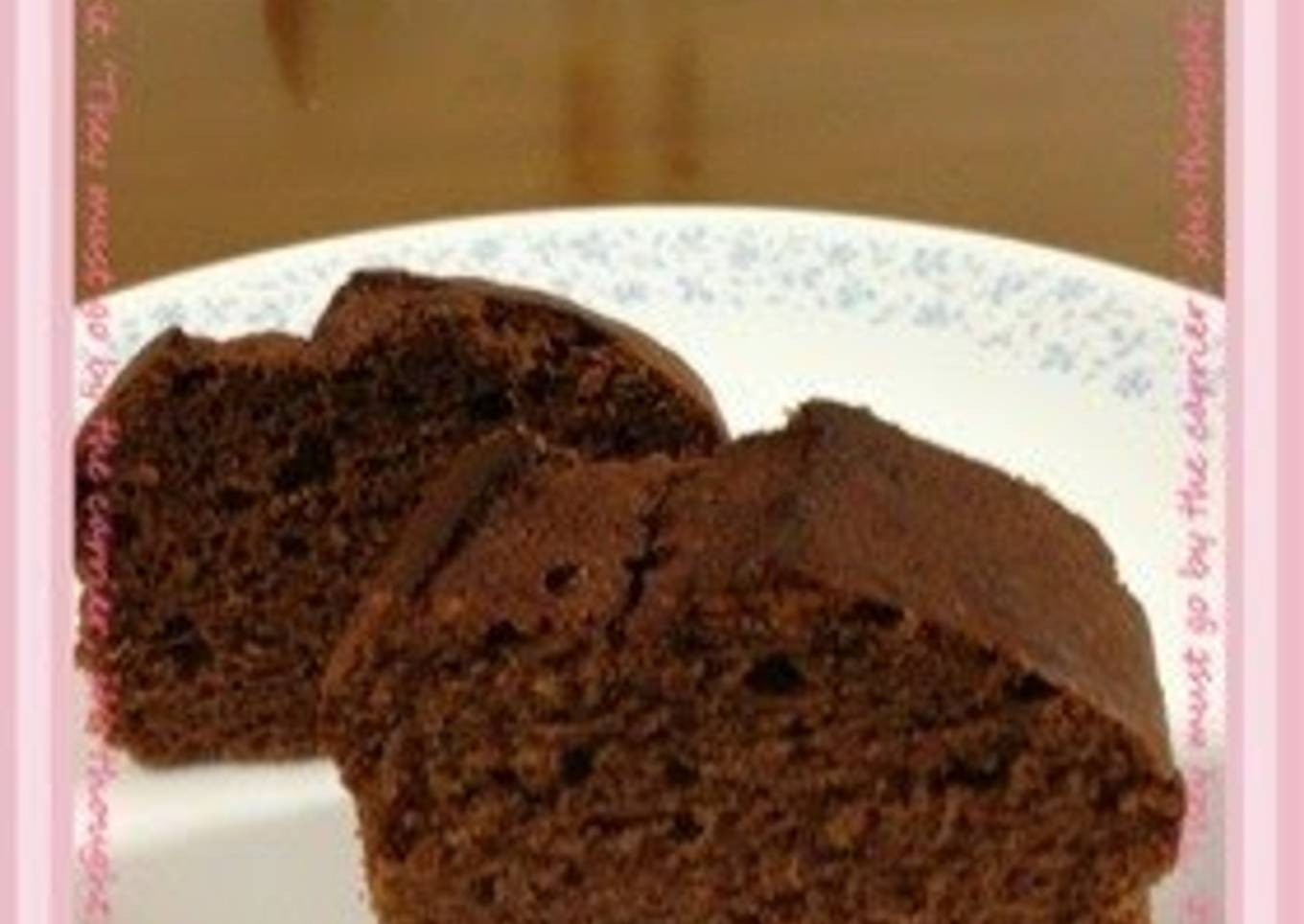 Moist Chocolate Cake Made with Yogurt and Pancake Mix