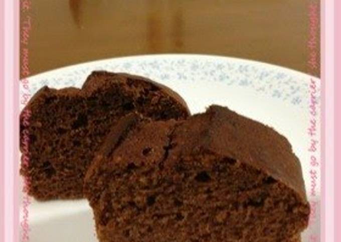 Easiest Way to Prepare Super Quick Homemade Moist Chocolate Cake Made with Yogurt and Pancake Mix