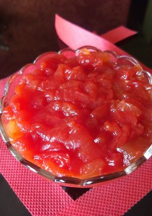 A picture of Watermelon jam.