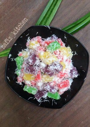 Foto resep Cenil singkong (ongol-ongol singkong)