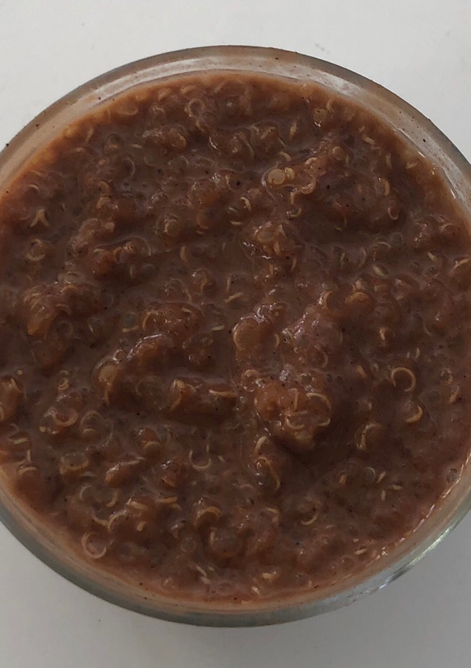 Una foto de Postre de quinoa al 🍫 chocolate