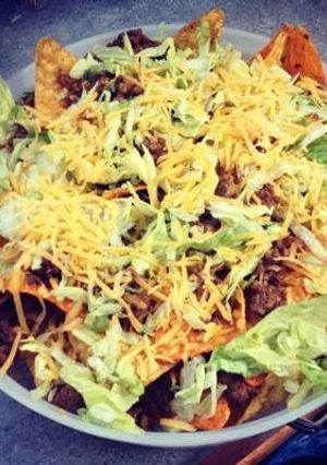 A picture of My Baby's Nachos.