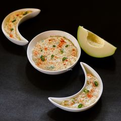 A picture of Papaya Raita.