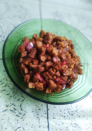 Foto resep Orek tempe tahu