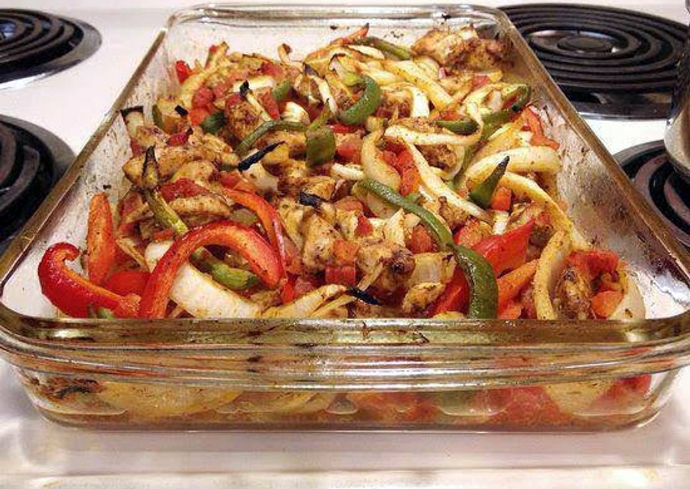 Baked Chicken Fajitas - Heart Healthy