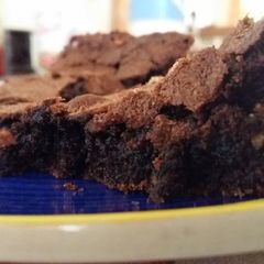 A picture of Chewy Gooey Whole Wheat Brownie...