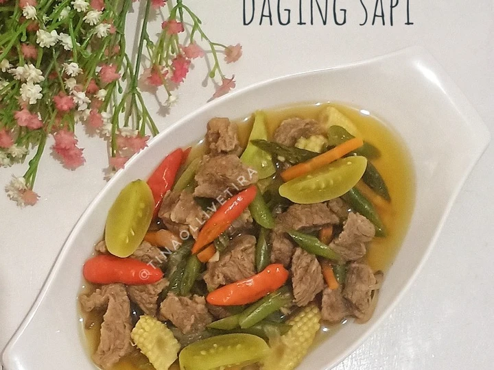 Cara Mudah Menyiapkan Resep Asem- Asem Daging Sapi Anti Ribet, Mantap Sekali