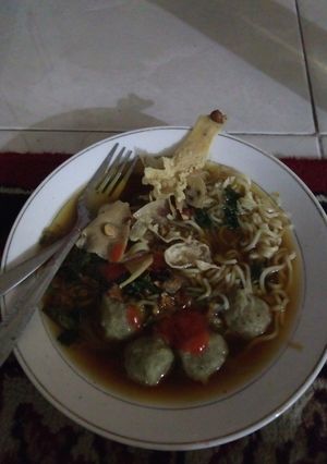 Foto resep BAKSO AYAM JAWA PEYEK & MIE SARI MIE BAKSO